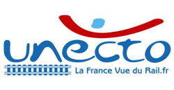 Logo Unecto avec slogan La France Vue du Rail.fr