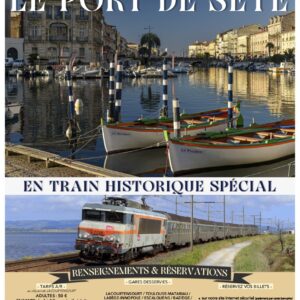 Affiche Train Historique Toulouse pour Le port de Sète, 5 avril 2025